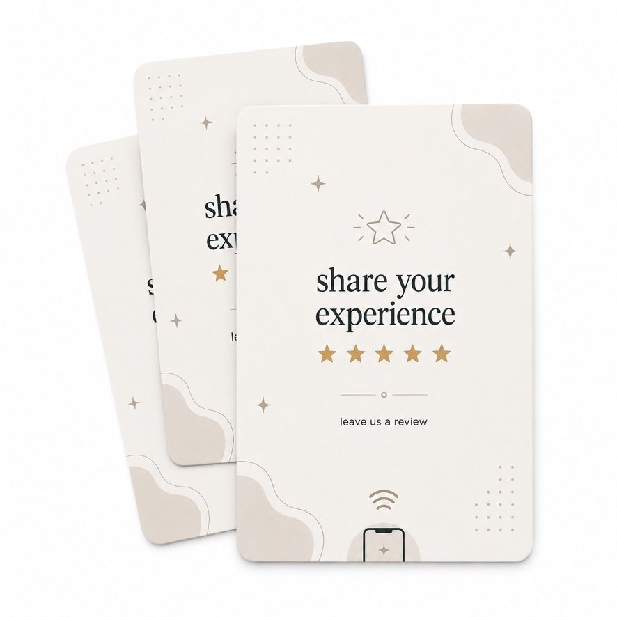 Contactless Review Card